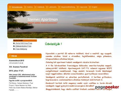 Szemesapartman - szállás, Balatonszemes, balatoni szállás, Szem ...