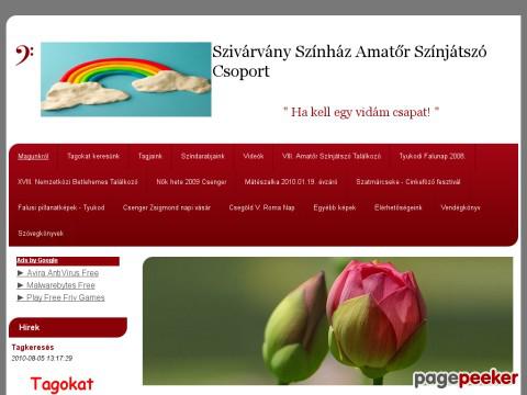 Szivarvanyszinhaz - Szivárvány Színház Amatőr Színjátszó Egyes ...