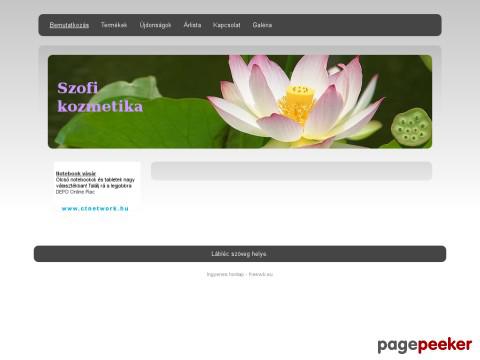 Szofikozmetika