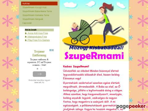 Szupermami - SzupeRmami Bemutatkozás