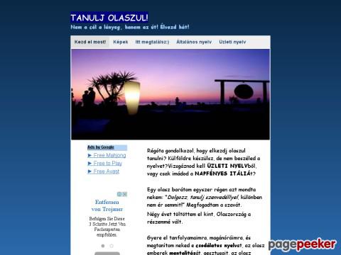 Tanuljolaszul - Olasz oktatas