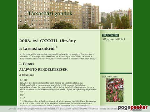 Tarsashazigondok - TH_törvény