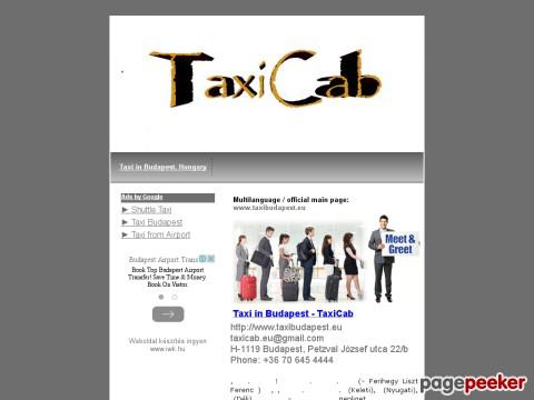 Taxibudapest - 택시 부다페스트, 헝가리