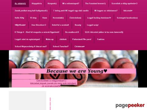 Teengirls - tini,teengirls,csajos weboldal