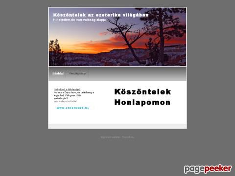 Teglasistvan - Fő oldal