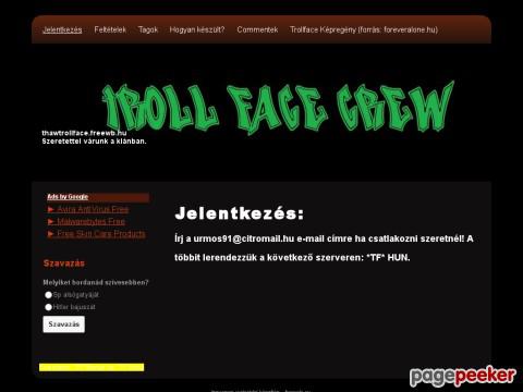 Thawtrollface - THAW TrollFace Crew