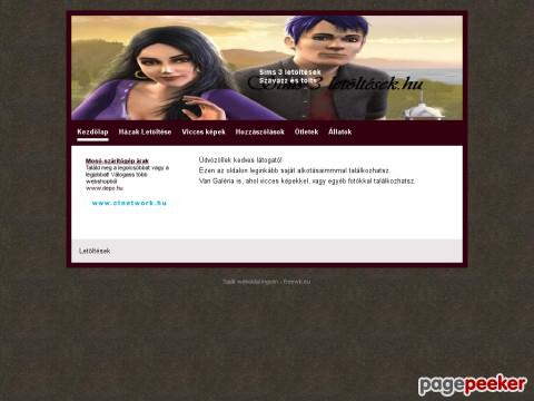 Thesims3letoltesek
