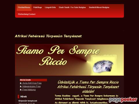 Torpesuntenyeszet - Tiamo Per Sempre Riccio