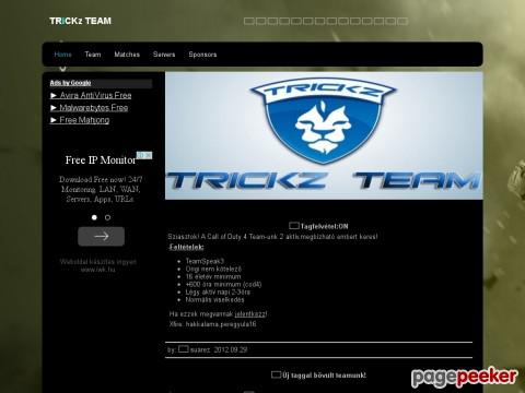 Trickz - Hírek