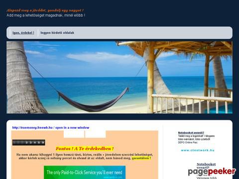 Truemoney - PTC, netes jövedelem, zsebpénz, netes kommuniká ...
