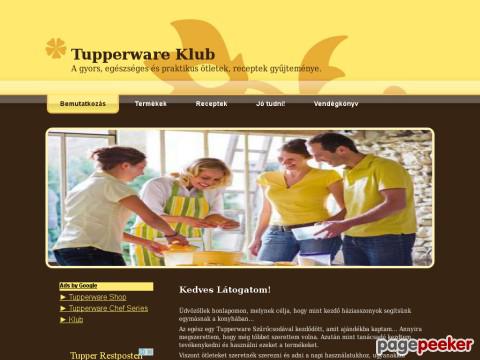 Tupperwareklub - Főoldal