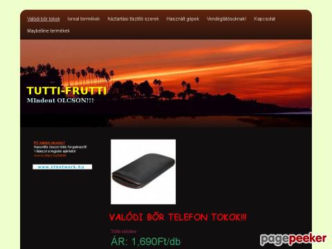 Tuttifrutti - Telefon, telefon tok, bőr tokok, bőr telefon tok ...
