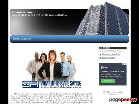 Uzletek - SFI Marketing Group - online uzlet