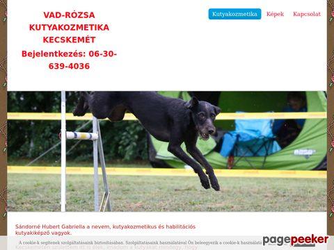 Vadrozsakutyakozmetika - kutyakozmetika kecskemét