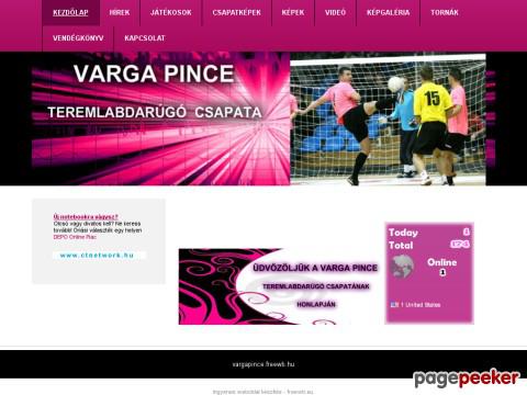 Vargapince - VARGA PINCE