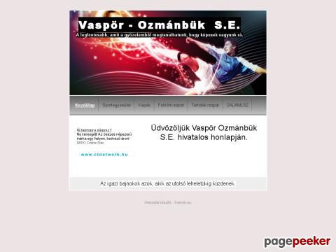 Vasporozmanbukse - Vaspör