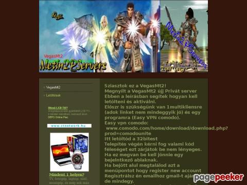Vegasmt2 - VegasMt2 ujj p server hungary