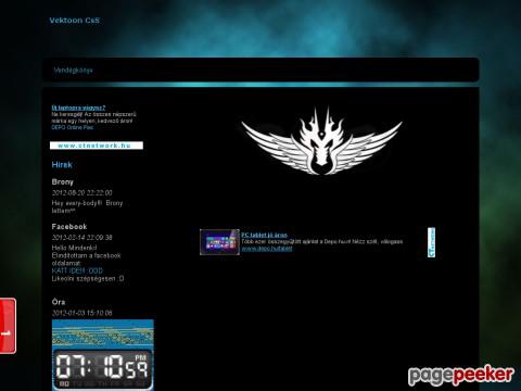 Vektooncss - Vendégkönyv <a href=http://www.gametracker.co ...