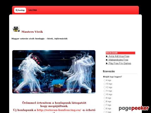 Veteranvivok - magyar veterán vívás