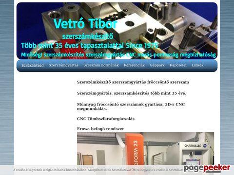 Vetroszerszam - szerszámgyártás, szerszámkészítés, szerszá ...
