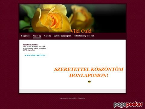 Vikicuki - Magamról, Cukrászat, Receptek, Göd, Sütemény, ...