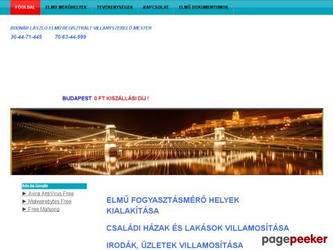 Villanyasz - ELMÜ,ELMÜ REGISZTRÁLT,MINŐSÍTETT SZERELŐ,MIN ...
