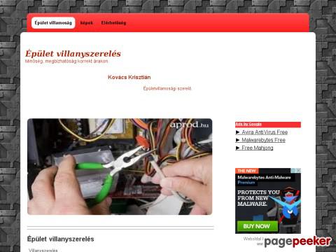 Villanyos - épület villanyszerelő