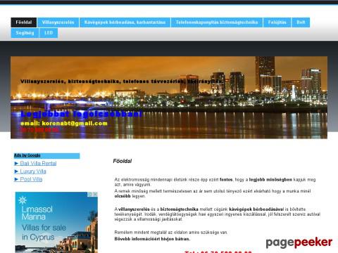 Villanyszereles - villanyszerelés kávégép