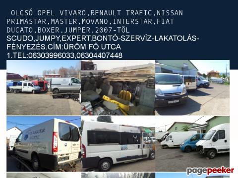 Vivarotraficducato - OPEL VIVARO RENAULT TRAFIC 93-2012-IG FIAT DUCATO  ...