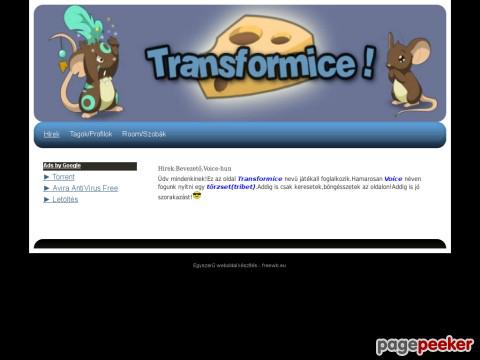 Voicehun - Transformice Magyar Törzs honlapja