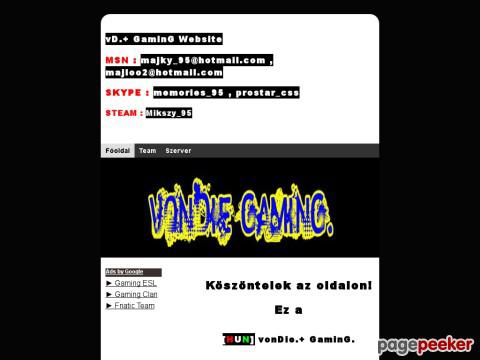 Vondiegamingteam