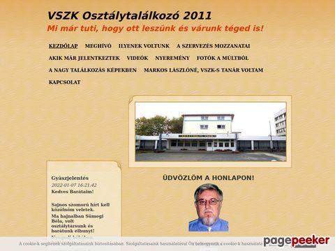 Vszkosztalytalalkozo - VSZK Osztálytalálkozó 2011 Markos Lászlóné, ...