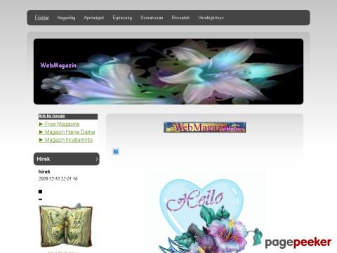 Webmagazin - utazás,apró,recept, egészség,állás,hírek,ú ...