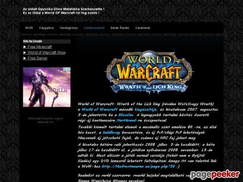 Worldofwarcraftoldal