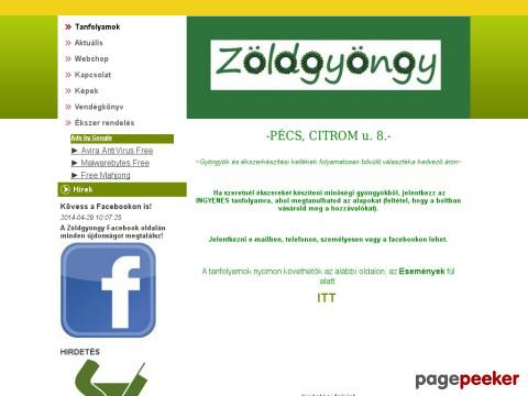 Zoldgyongy