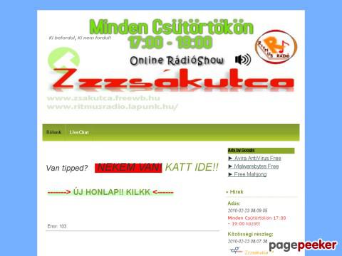 Zsakutca - Zzzsákutca
