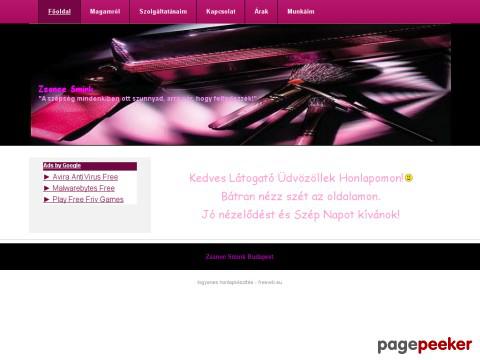Zsaneesmink - Bitaróczki Zsanett sminkes honlapja