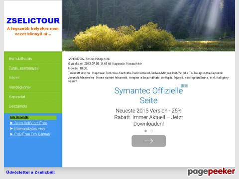 Zselictour - Zselictour bemutatkozás